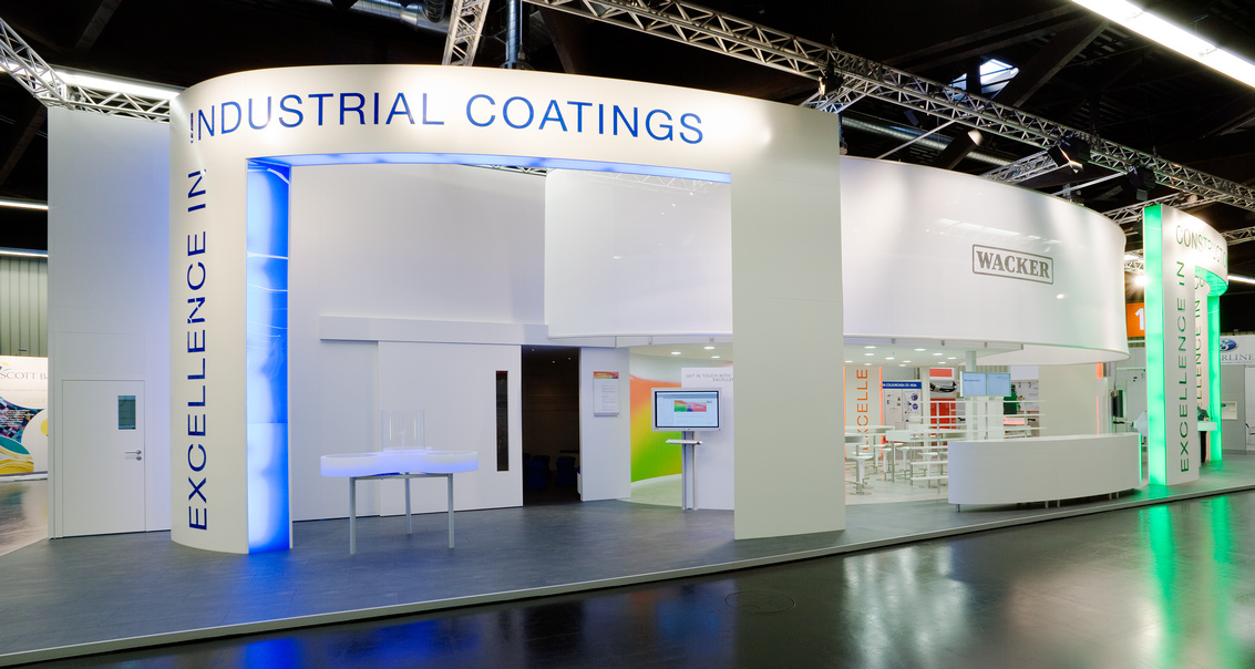 Messestand für Wacker AG
