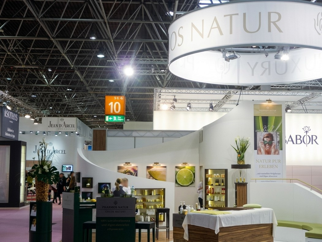 Messestand für Pharmos AG